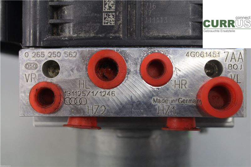 AUDI A6/S6 4G   11-18 ABS hydraulisk enhed 4G0614517AA 2,0 TDI