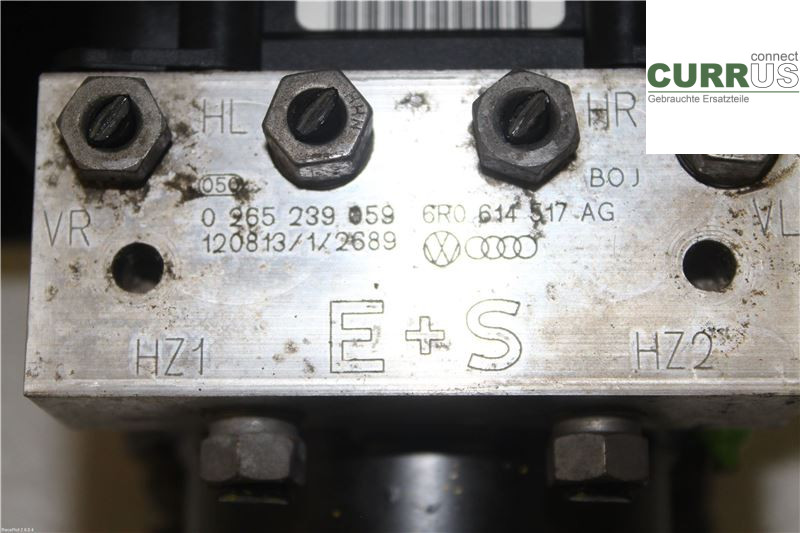 SKODA FABIA         07-14 ABS hydraulisk enhed 6R0614517AG 1,2 TSI