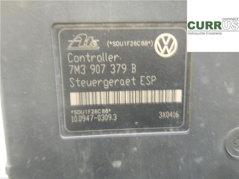 SEAT ALHAMBRA    01-10 ABS hydraulisk enhed  AUY