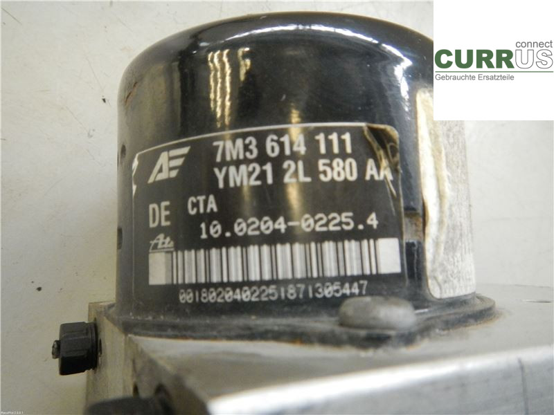 SEAT ALHAMBRA    01-10 ABS hydraulisk enhed  AUY