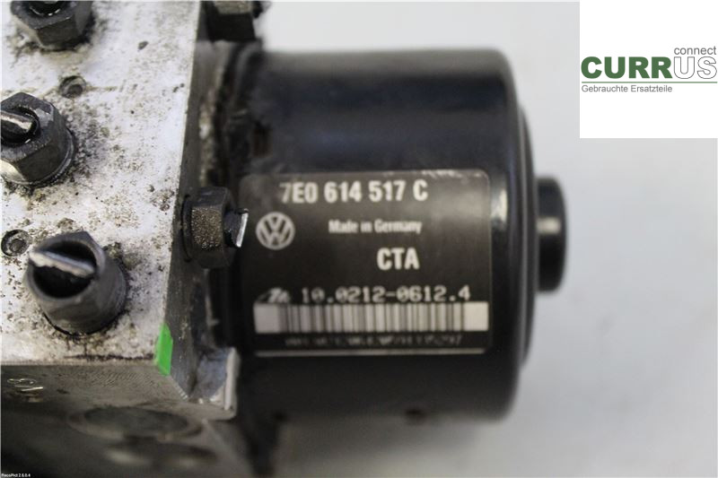 VW TRANSP/CARAVELLE 04-15 ABS hydraulisk enhet 7E0614517C 2.0 TDI