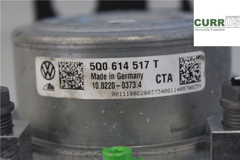 VW GOLF / E-GOLF VII   13-20 ABS Hydraulic unit 5Q0614517T 1,6 TDI