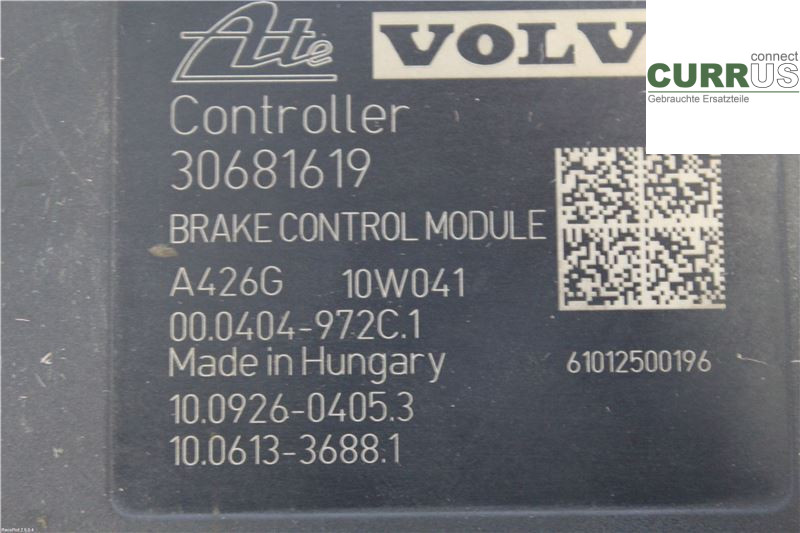 VOLVO V70      08-13 ABS Hydraulic unit 31329140 2.4 D5