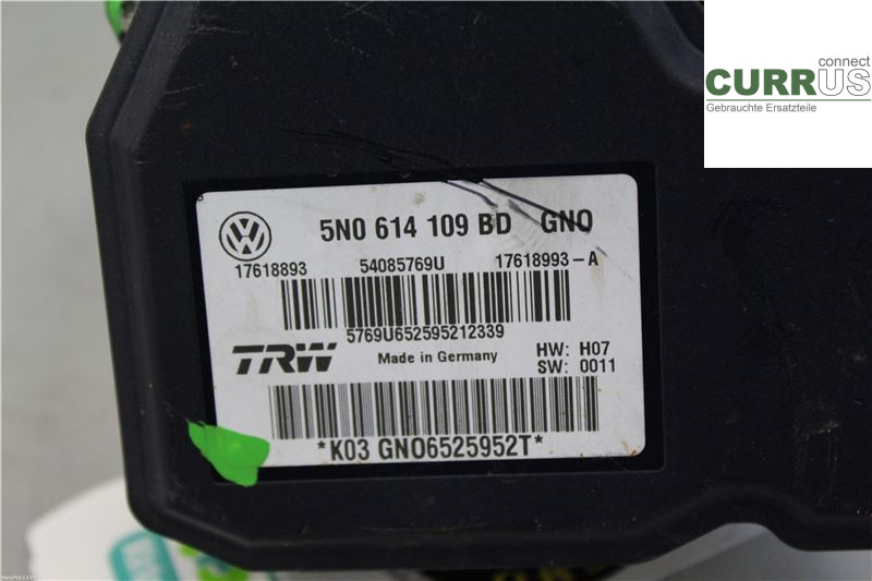 VW TIGUAN 07-16 ABS Hydraulic unit  CTHD