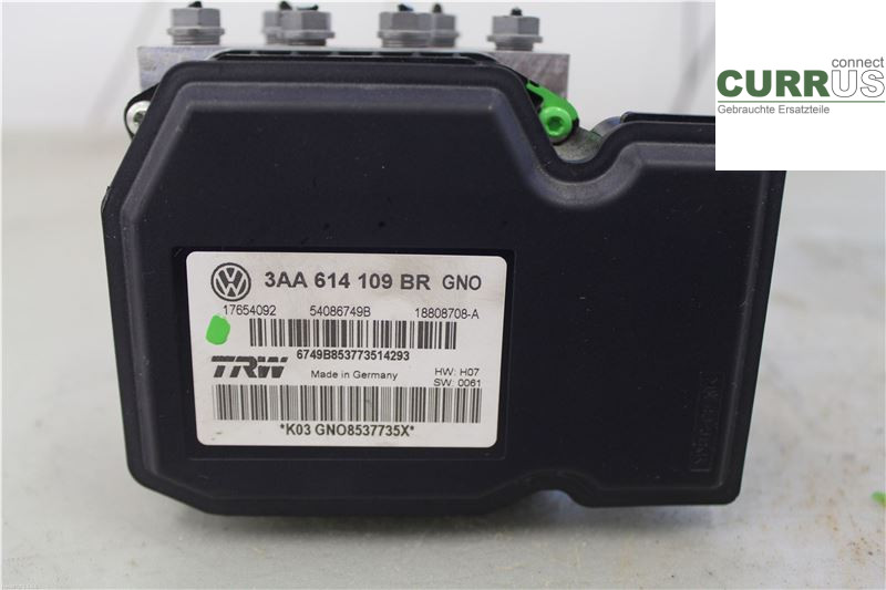 VW PASSAT  11-14 ABS-Hydraulikeinheit 3AA614109BR 2,0 TDI