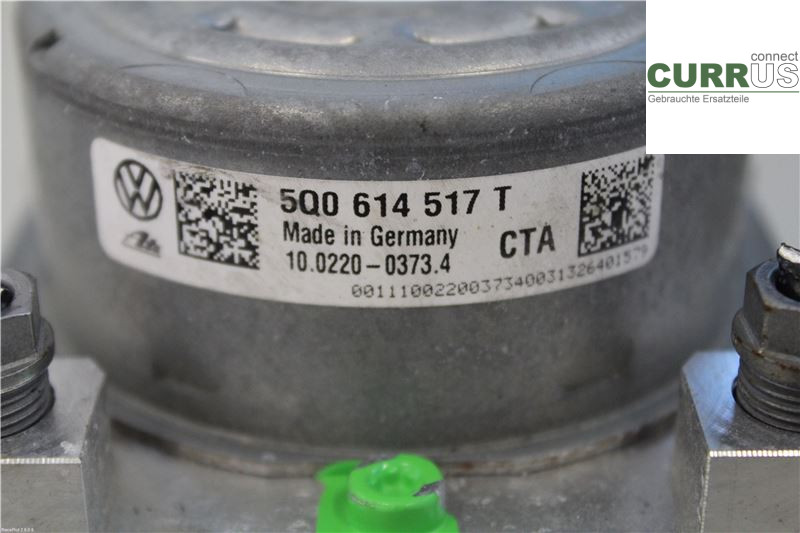 VW GOLF / E-GOLF VII   13-20 ABS Hydraulic unit 5Q0614517T 1,6 TDI