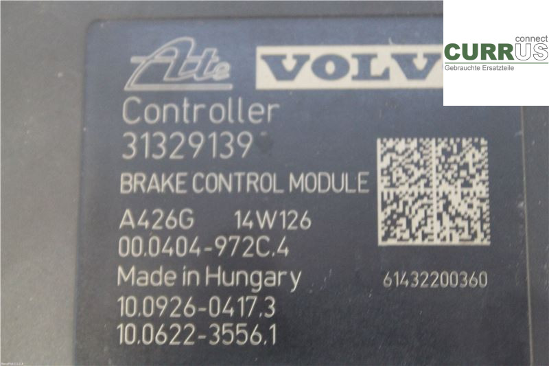 VOLVO XC70  14-16 ABS Hydraulic unit 31400545 2,4 D5