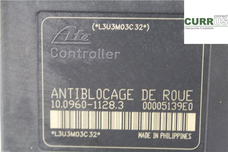 CITROEN C5      -04  ABS Hydraulic unit 9648606980 2,0i 16V