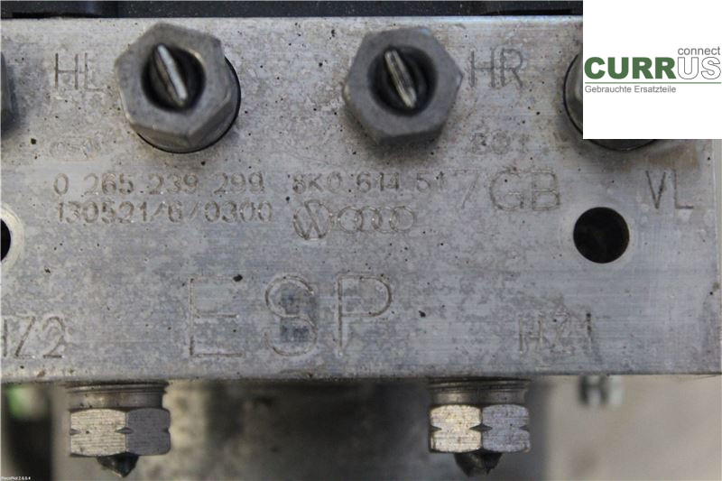 AUDI A5  07-16 ABS Hydraulic unit 8K0614517GD 1,8 TFSI