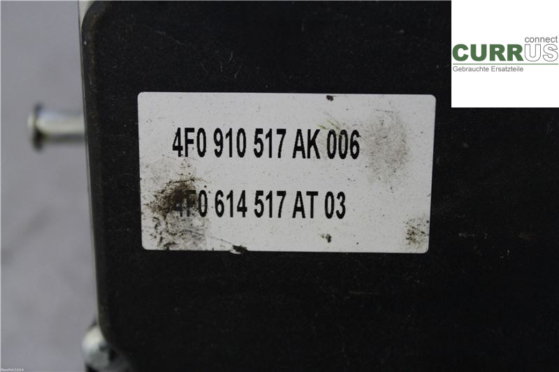 AUDI A6/S6     05-11 Hydrauliczna jednostka ABS 4F0614517BH 2,0 TDI
