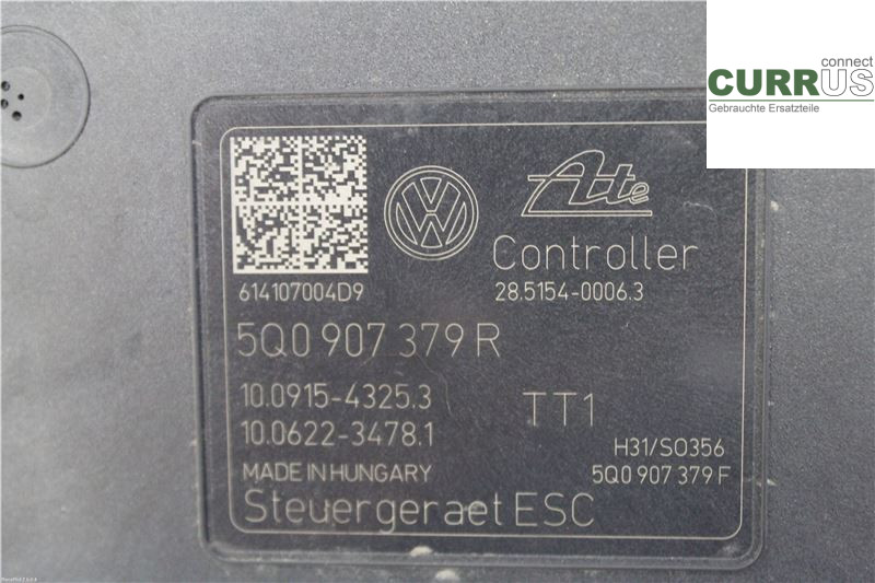 SKODA OCTAVIA  13-20 Hydrauliczna jednostka ABS 5Q0614517Q RS 2,0 TSI