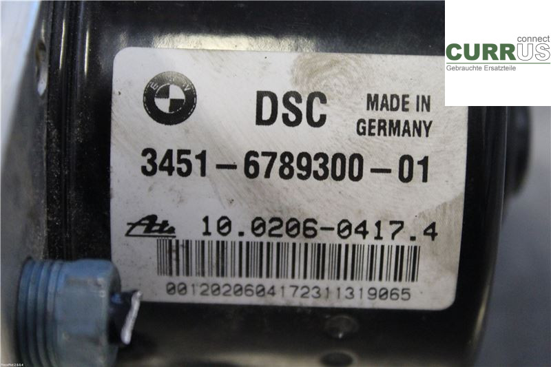 BMW 3 E90/91 SED/TOU 05-12 ABS-Hydraulikeinheit 6795171 318d