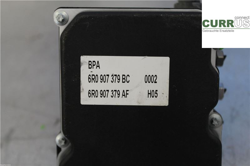 VW POLO       10-17 Unité hydraulique ABS 6R0614517BA 1,2 TSI