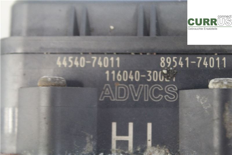 TOYOTA iQ ABS Hydraulic unit 89541-74011 1,33