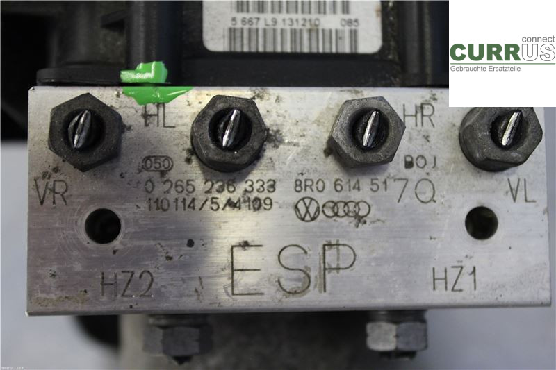 AUDI Q5     09-16 ABS Hydraulic unit 8R0614517S 2,0 TDI