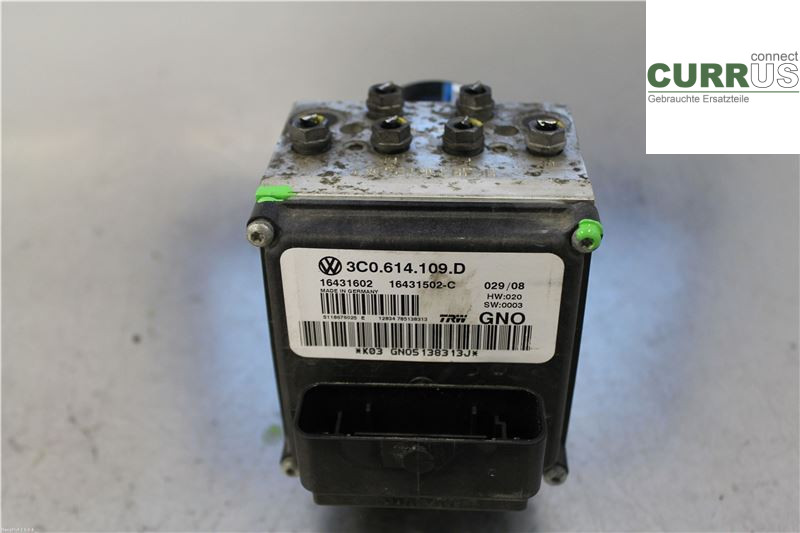VW PASSAT      05-10 ABS Hydraulic unit 3C0614109D 2,0 TDI