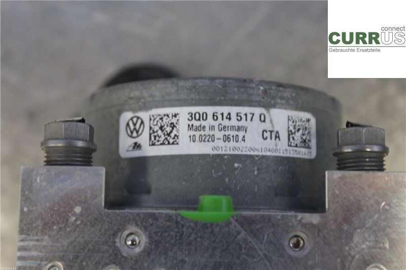VW GOLF / E-GOLF VII   13-20 ABS hydraulisk enhet 3Q0614517Q 1,2 TSI