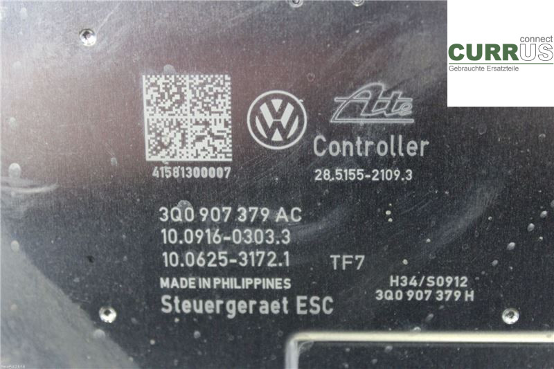 VW PASSAT  15-19 ABS Hydraulic unit 3Q0614517AC 2,0 TDI