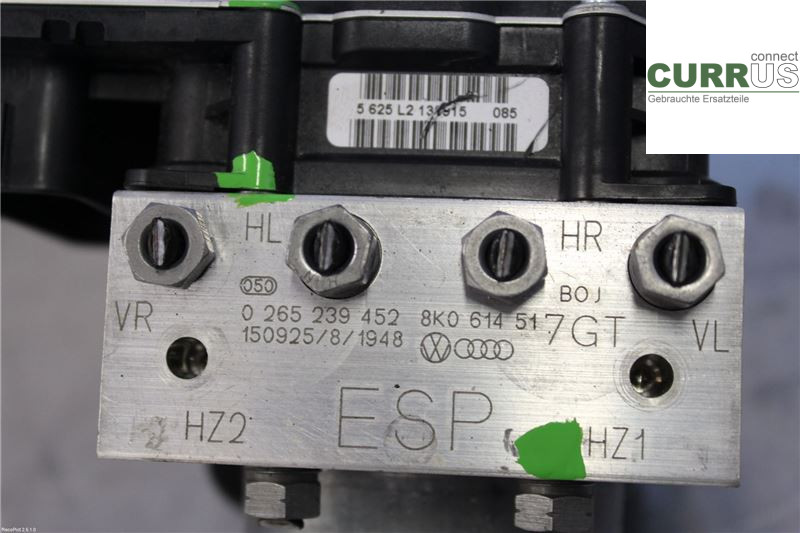 AUDI A4/S4  B9 16-19 ABS Hydraulic unit 8K0614517HB 2,0 TDI