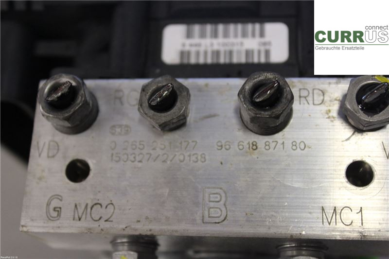 TOYOTA PROACE I  13-16 ABS Hydraulic unit 9661887180 2,0 D-4D