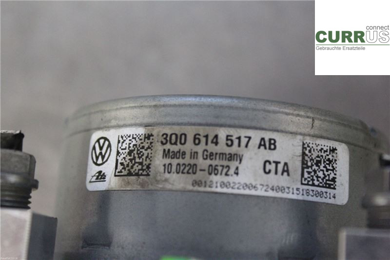 VW PASSAT  15-19 ABS Hydraulic unit 3Q0614517AB 2,0 TDI