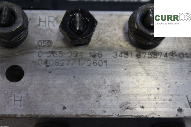 BMW 5 E60/61 Sed/Tou 02-10 ABS Hydraulic unit 6769708 2,5 24V