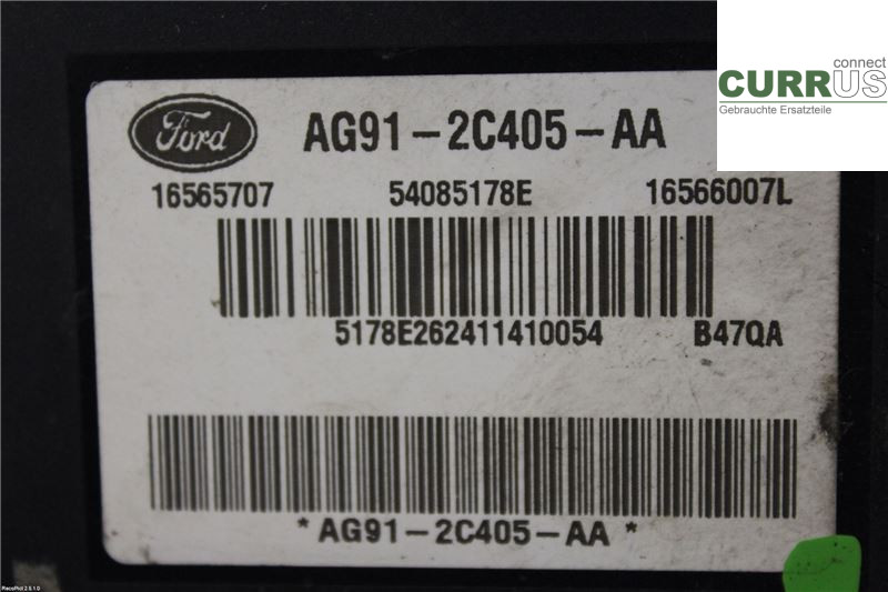 FORD MONDEO     07-15 ABS Hydraulic unit AG91-2C405-AA 2.0 Flexifuel