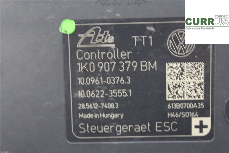 VW CADDY  11-15 ABS Hydraulic unit 1K0614517ED 1,6 TDI