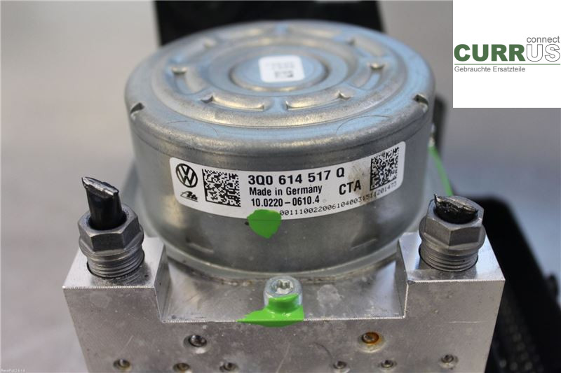 AUDI A3/S3 8V  13-20 Hydrauliczna jednostka ABS 3Q0614517Q 1,4 TCNG