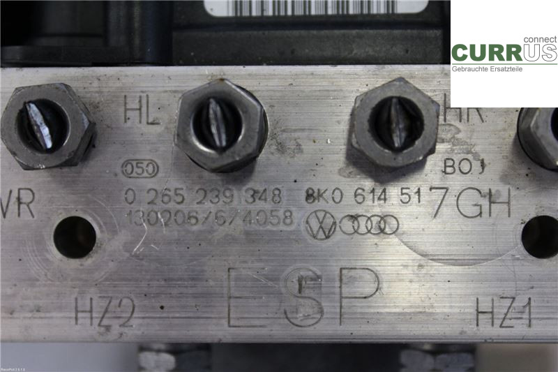 AUDI A5  07-16 ABS Hydraulic unit 8K0614517GJ 3,0 TDI