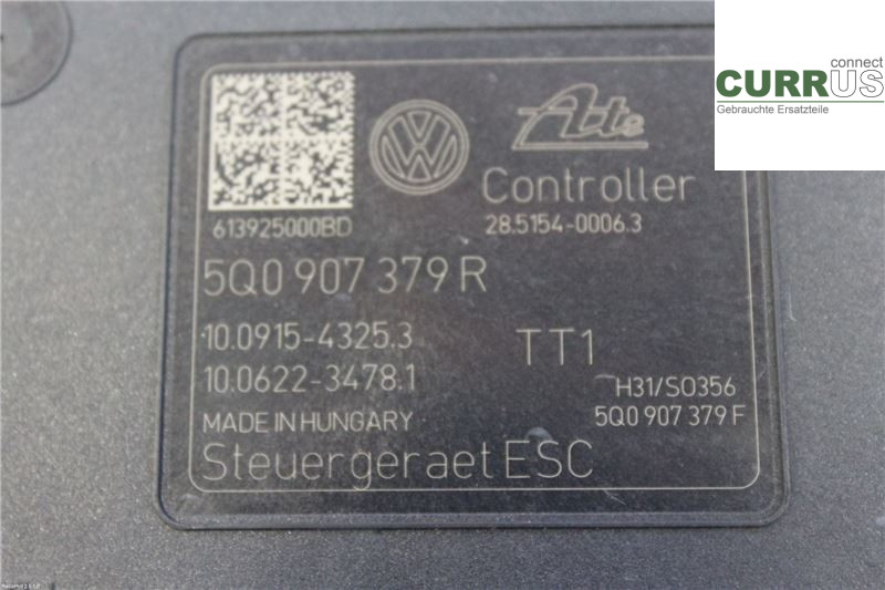 SEAT LEON   13-20 Hydrauliczna jednostka ABS 5Q0614517 1,2 TSI