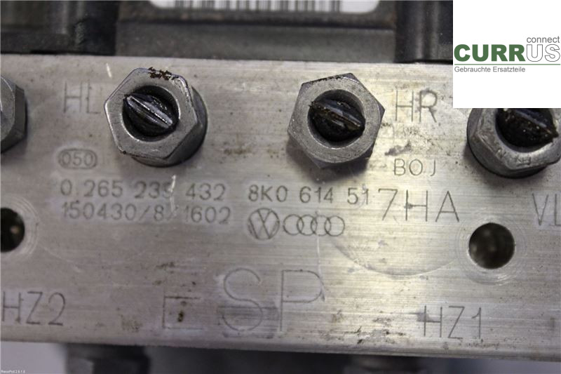 AUDI A4  12-15 ABS Hydraulic unit 8K0614517HC 2,0 TDI