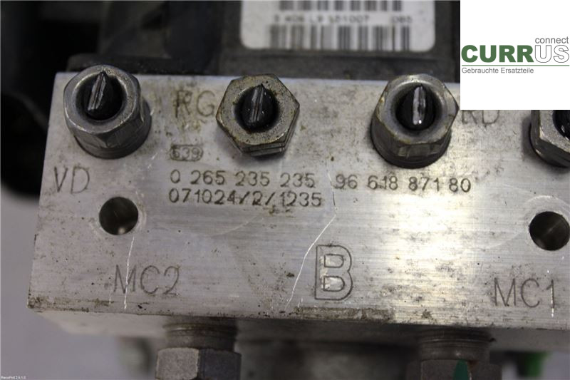 CITROEN C4 I   05-10 ABS Hydraulic unit 4541Q7 1.6 HDI
