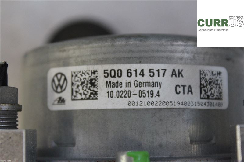 VW GOLF / E-GOLF VII   13-20 ABS hydraulisk enhet 5Q0614517AK 1.4 GTE Hybrid