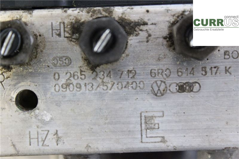 SKODA FABIA         07-14 Unité hydraulique ABS 6R0614517L 1.2