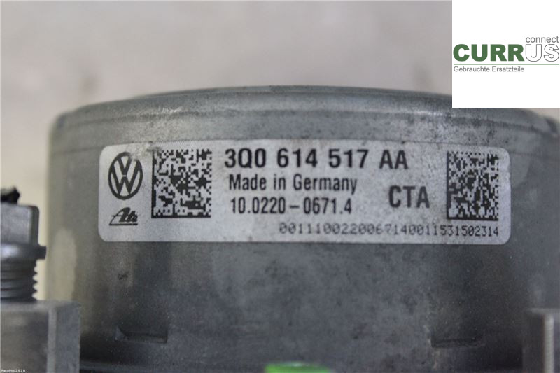 VW GOLF / E-GOLF VII   13-20 ABS-Hydraulikeinheit 5Q0614517AA 1,2 TSI