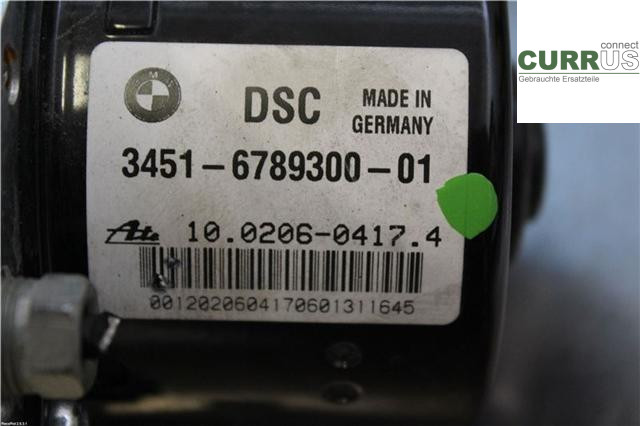 BMW 1 E82/88 Cou/CAB 06-13 ABS Hydraulic unit 3451863354 118D 2,0