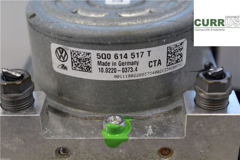 VW GOLF / E-GOLF VII   13-20 ABS Hydraulic unit 5Q0614517T 1,4 TSI
