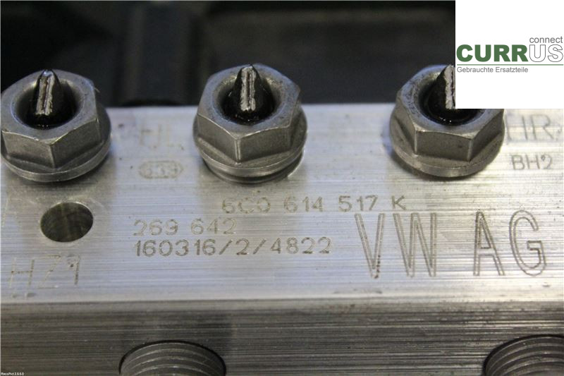 SEAT IBIZA IV   08-16 ABS hydraulisk enhet 6C0614517K 1,2 TSI