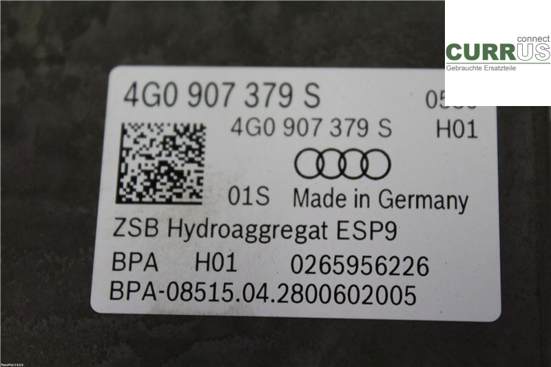 AUDI A6 ALLROAD 4G  12-18 ABS-Hydraulikeinheit 4G0614517AK 3,0 TDI
