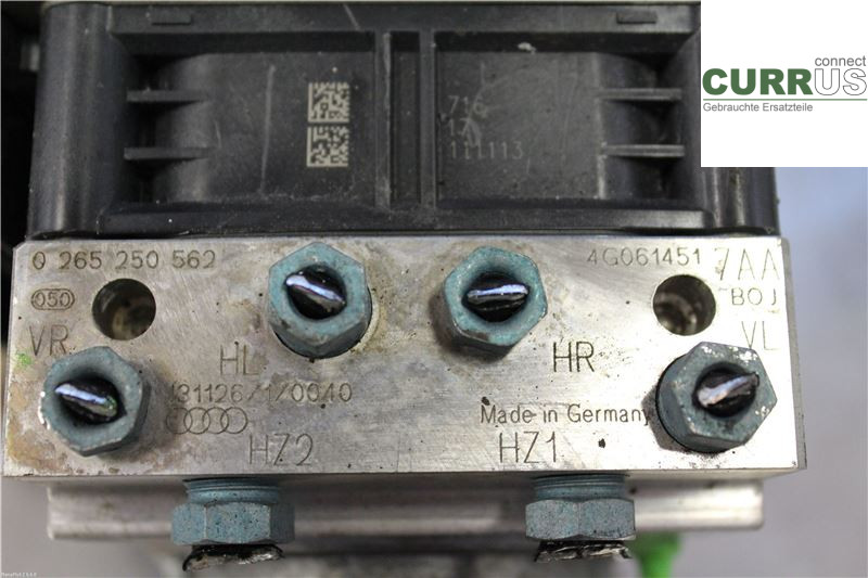 AUDI A6 ALLROAD 4G  12-18 ABS hydraulisk enhed 4G0614517AA 3,0 TDI