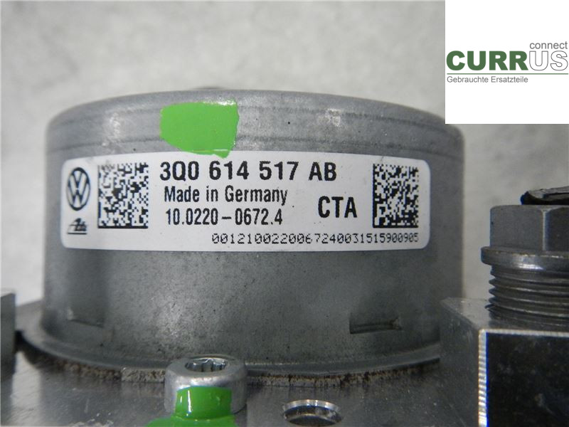 VW PASSAT  15-19 ABS Hydraulic unit 3Q0614517AB 2,0 TDI