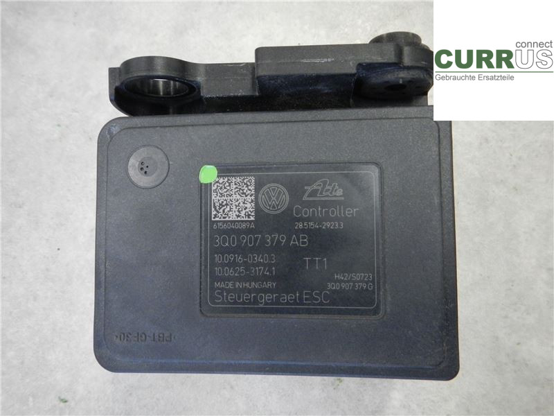 VW PASSAT  15-19 ABS Hydraulic unit 3Q0614517AB 2,0 TDI