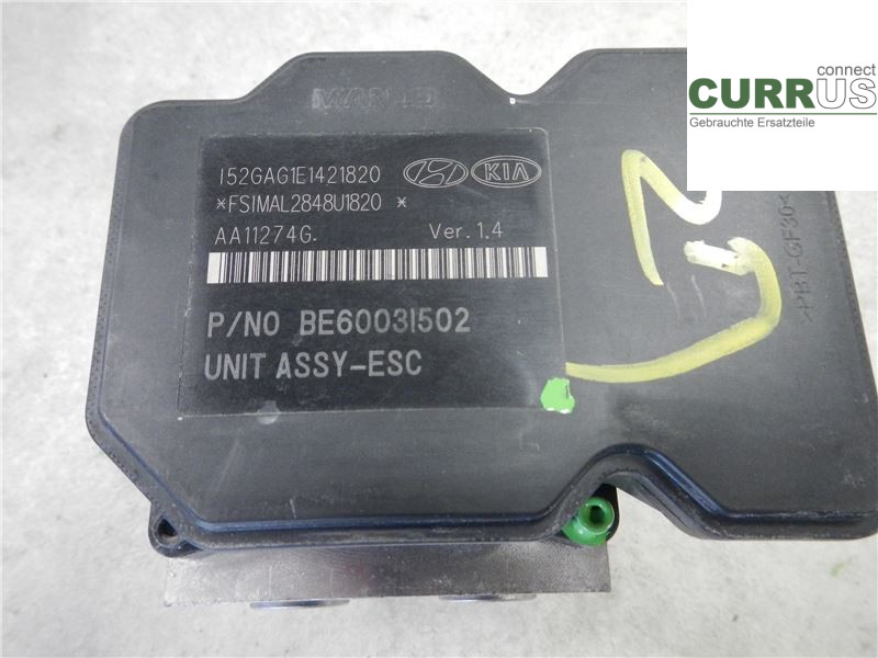 HYUNDAI i40  08-15 ABS Hydraulic unit  1.7 CRDI