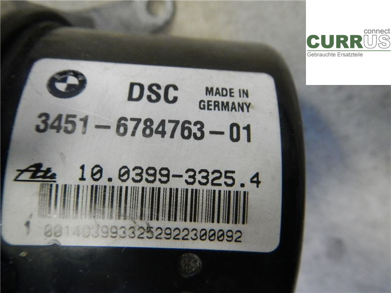 BMW 1 E82/88 Cou/CAB 06-13 ABS Hydraulic unit 34516863356 123d