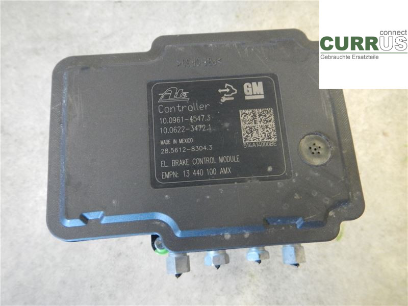 OPEL ASTRA  J    10-15 Unité hydraulique ABS  1.4 Turbo