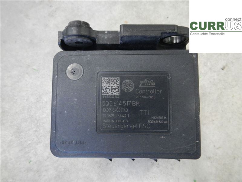 VW GOLF / E-GOLF VII   13-20 ABS Hydraulic unit 5Q0614517BKBEF 2,0 TDI
