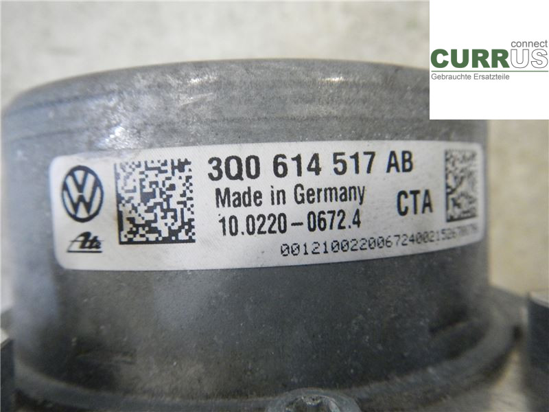 VW GOLF / E-GOLF VII   13-20 ABS hydraulisk enhet 3Q0614517AB R 2,0 TSI