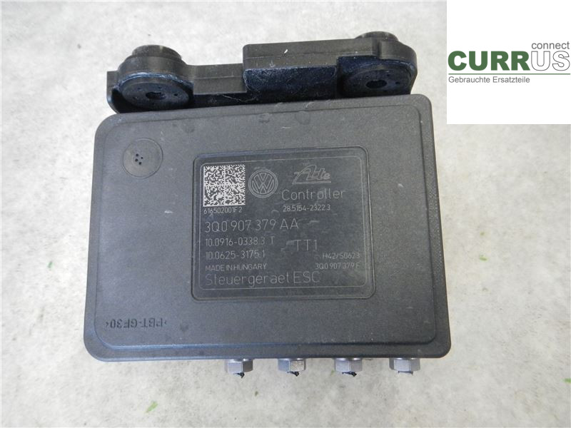 VW GOLF / E-GOLF VII   13-20 ABS hydraulisk enhed 3Q0614517AABEF 1,2 TSI