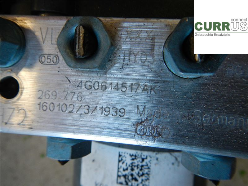 AUDI A6/S6 4G   11-18 ABS-Hydraulikeinheit 4G0614517AK 2,0 TDI